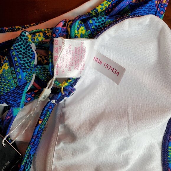 💎278 Stylish Swimwear Beyond The Shore One Piece Cut Out Swimsuit - Picture 6 of 8